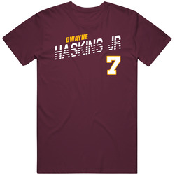 Dwayne Haskins Jr 7 Favorite Player Washington Football Fan T Shirt