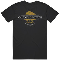 Canopy Growth Corp Cannabis Weed Marijuana Stoner Company Fan T Shirt
