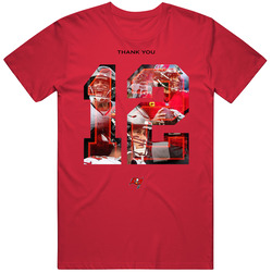 Tom Brady Thank You Tampa Bay Football Fan T Shirt