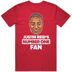 Justin Reid Number One Fan T Shirt Justin Reid Number One Fan T Shirt
