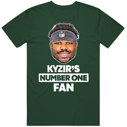 Kyzir White Number One Fan T Shirt