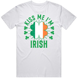 Kiss Me I'm Irish Funny St Patrick's Day T Shirt