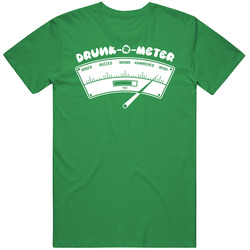 Drunk O Meter St Patrick's T Shirt