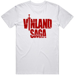 Vinland Saga Tv Show Logo T Shirt