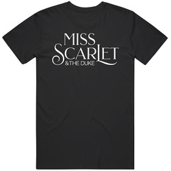 Miss Scarlet And The Duke Tv Show Logo T Shirt