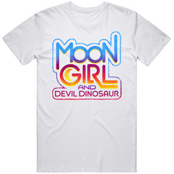 Moon Girl And Devil Dinosaur Logo T Shirt