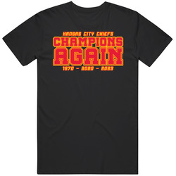 Kansas City Champions Again T Shirt