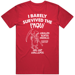 I Barely Survived The Pacqui One Chip Challenge 2016 T Shirt