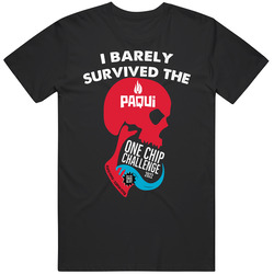 I Barely Survived The Pacqui One Chip Challenge 2022 T Shirt
