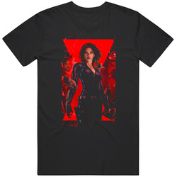Black Widow Main Character T Shirt