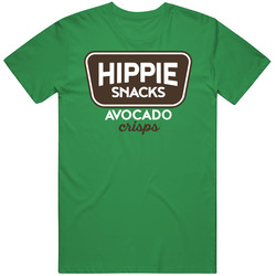 Hippie Snacks Avocado Crisps Healthy Snack T Shirt