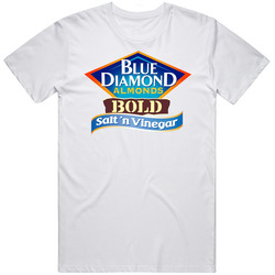Blue Diamond Bold Salt And Vinegar Almonds Healthy Snack T Shirt