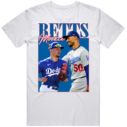 Mookie Betts 90s Style T Shirt