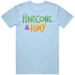Pinecone And Pony Logo T Shirt