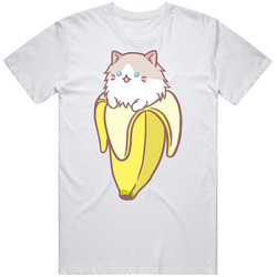 Ragdoll Cat Bananya T Shirt
