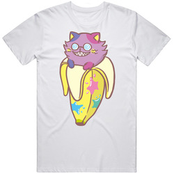 Kagakusha Cat Bananya T Shirt