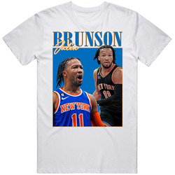 Jalen Brunson 90s Style T Shirt