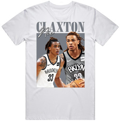 Nic Claxton 90s Style T Shirt