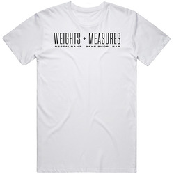 Weights And Measures Favorite Restaurant T Shirt