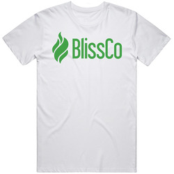 Blissco Cannabis Weed Company Logo T Shirt
