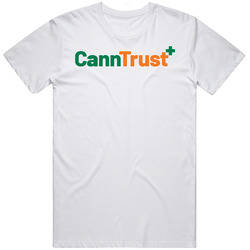 Canntrust Marijuana Cannabis Weed Company Logo T Shirt
