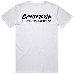 Cartridge Supply Co Marijuana Cannabis Weed Company Logo T Shirt