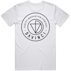 Davinci Vaporizers Cannabis Weed Company Logo T Shirt
