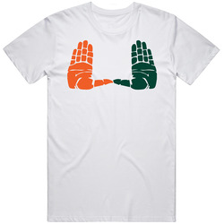 Miami U Hands T Shirt Miami U Hands T Shirt