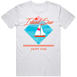 Island Sun Yacht Club Vintage T Shirt