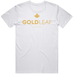 Goldleaf Marijuana Cannabis Weed Company Logo T Shirt