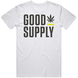 Good Supply Marijuana Cannabis Weed Company Logo T Shirt