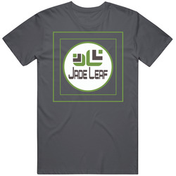 Jade Leaf Cannabis Marijuana Cannabis Weed Company Logo T Shirt
