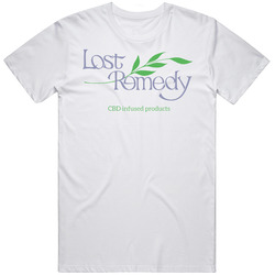 Lost Remedy Cannabis Marijuana Cannabis Weed Company Logo T Shirt