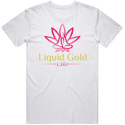 Liquid Gold Cbd Cannabis Marijuana Cannabis Weed Company Logo T Shirt