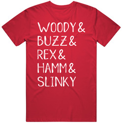 Toy Story Characters T Shirt