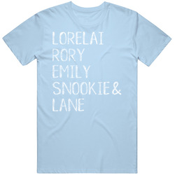 Gilmore Girls Cast Women T Shirt