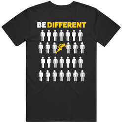 Be Different Flag Football Sport Hobby T Shirt