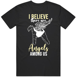 I Believe There Are Angels Among Us Airedale Terrier Dog Angel Puppy A