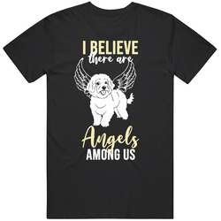 I Believe There Are Angels Among Us Bichon Frise Dog Angel Puppy Anima