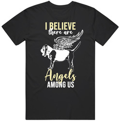 I Believe There Are Angels Among Us Bloodhound Dog Angel Puppy Animal 