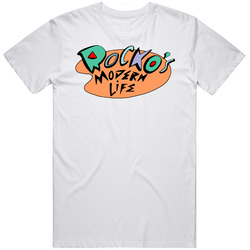 Rocko's Modern Life 90s Tv Show Comedy Cartoon T Shirt