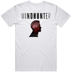 Mindhunter Netflix Serial Killer Fbi True Crime Tv Show Brain T Shirt
