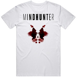 Mindhunter Netflix Serial Killer Fbi True Crime Tv Show Blood Ink Blot