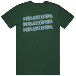 Philadelphia Football Retro Fan T Shirt