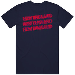 New England Football Retro Fan T Shirt
