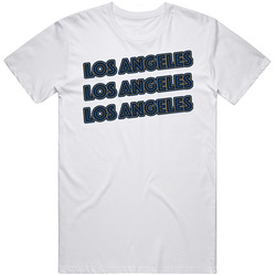 Los Angeles R Football Retro Cool Fan T Shirt