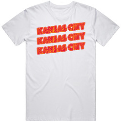 Kansas City Football Retro Cool Fan T Shirt