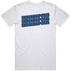 Indianapolis Football Retro Cool Fan T Shirt