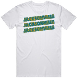 Jacksonville Football Retro Cool Fan T Shirt