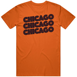 Chicago Football Retro Fan T Shirt